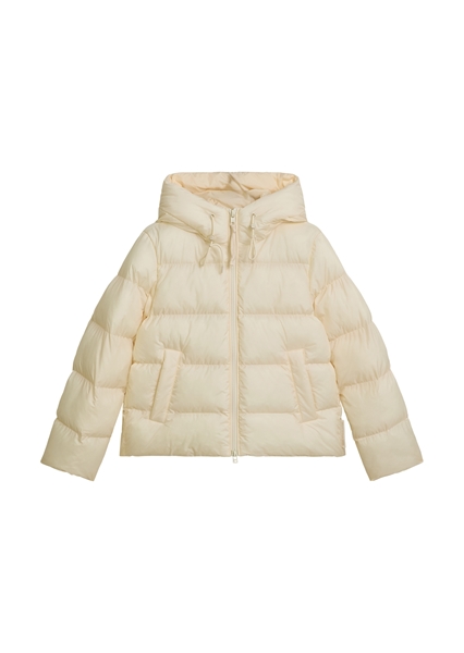 Picture of Puffer jacket with hood regular made from recycled polyester