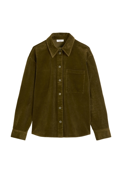 Picture of Relaxed blouse made from medium-weight corduroy stretch