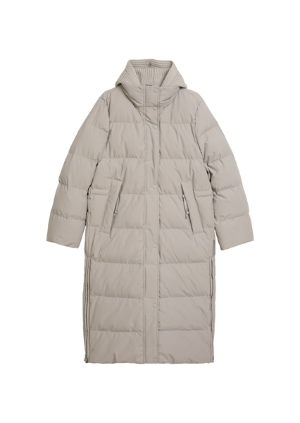 Picture of Puffer coat regular with detachable knitted hood