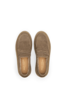 Picture of Penny loafer model Bianca with fluffy warm lining