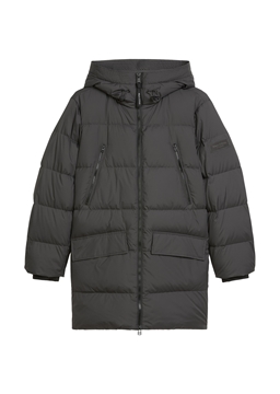 Picture of Regular puffer down jacket with functional pockets