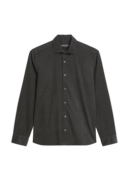 Picture of Corduroy shirt regular with fine ribbed structure