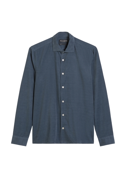 Picture of Corduroy shirt regular with fine ribbed structure