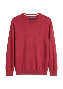 Picture of Sweater regular made from a soft organic cotton/virgin wool blend