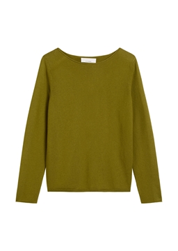 Picture of Regular fine knit sweater made from a soft virgin wool blend