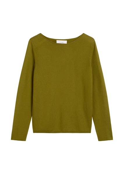 Picture of Regular fine knit sweater made from a soft virgin wool blend