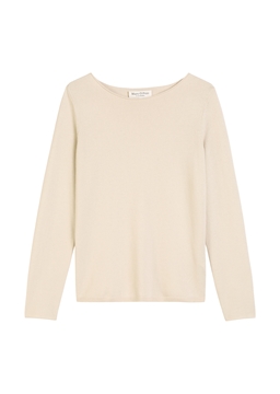 Picture of Regular fine knit sweater made from a soft virgin wool blend