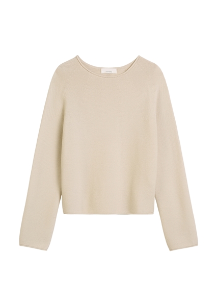 Picture of Seamless sweater loose made from pure merino wool