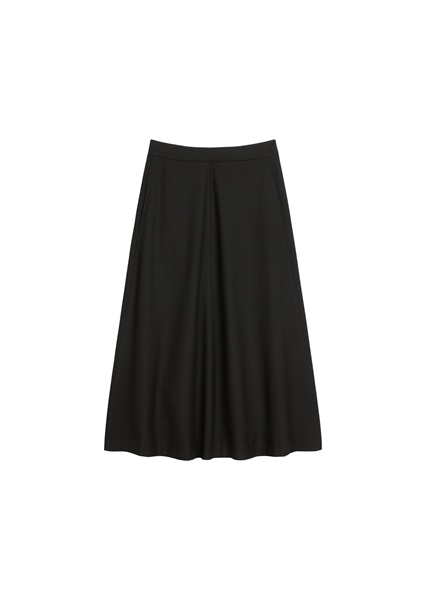 Picture of Flared skirt made from soft flannel