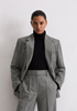 Picture of Relaxed tweed blazer made from a virgin wool mix