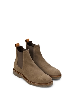 Picture of Chelsea boot model Linus made from soft suede cowhide