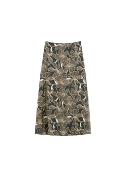 Снимка на Пола Midi с цветен принт