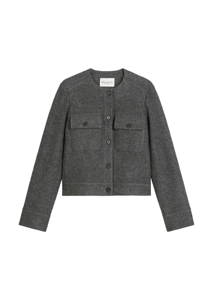 Picture of Indoor wool jacket tailored made from boiled wool