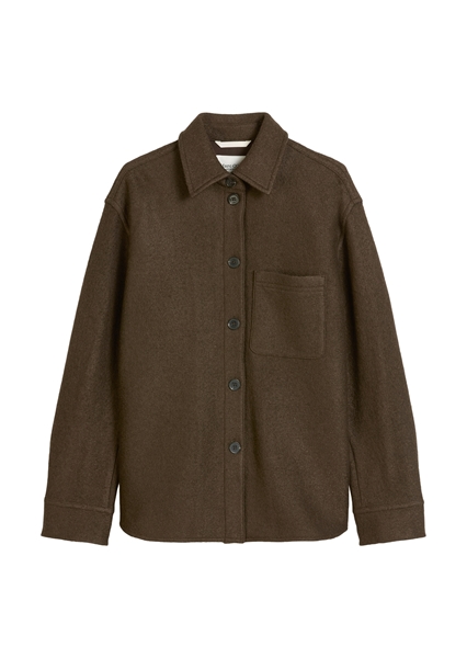 Picture of Overshirt oversize made from boiled wool