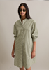 Picture of Check dress relaxed made from papertouch poplin