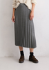 Picture of Woven Skirt, plissщe, midi length 510081920119