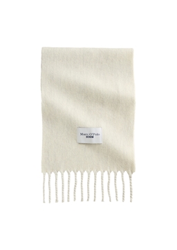 Picture of Wool scarf with long fringes