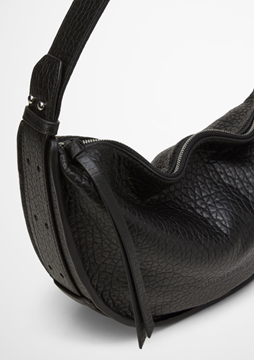 Picture of Shoulder bag medium in a slouchy shape with a fixed base