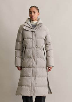 Picture of Puffer coat regular with detachable knitted hood