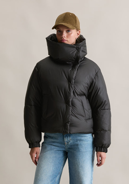 Picture of Down puffer jacket loose made from recycled polyester ripstop