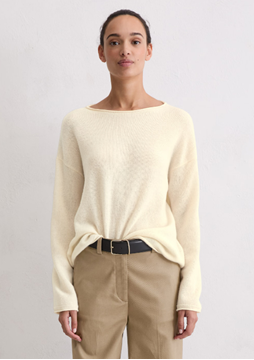 Picture of Oversized sweater made from fluffy lambswool