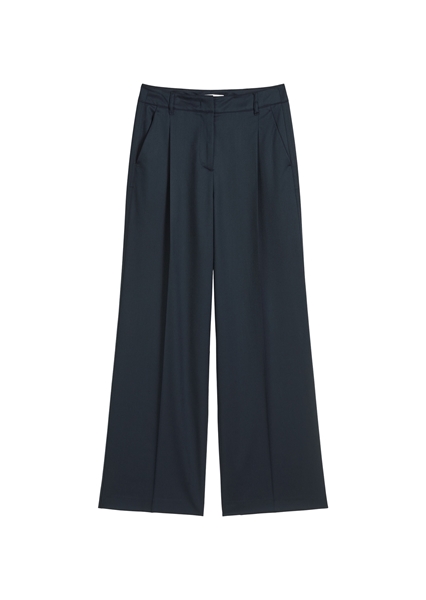 Picture of Suit trousers wide leg made from a wool mix