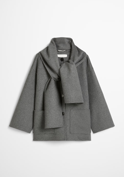 Снимка на Дамско  късо палто с вълна