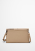 Picture of 2in1 crossbody bag made from finely grained cowhide