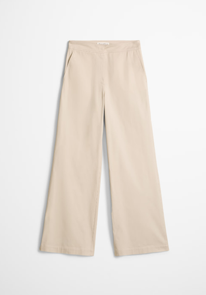 Picture of Straight leg pants made from clean cotton twill