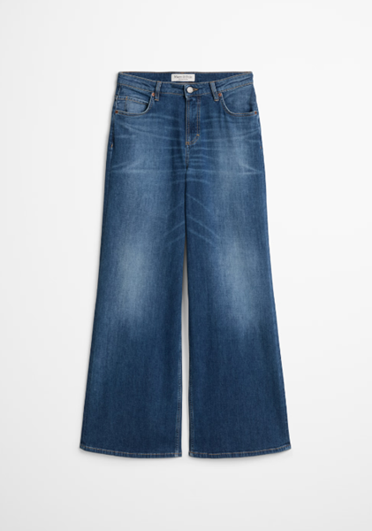 Picture of Jeans model Lania wide made from cashmere touch denim