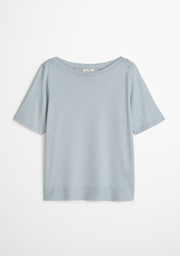 Picture of Luxury T-Shirt regular made from a TENCEL™ Lyocell-cotton mix