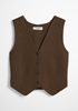 Picture of DfC knitted vest regular made from pure organic cotton yarn
