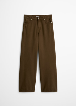 Picture of Jeans model Tomma wide made from an organic cotton/lyocell/modal blend