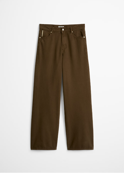 Picture of Jeans model Tomma wide made from an organic cotton/lyocell/modal blend