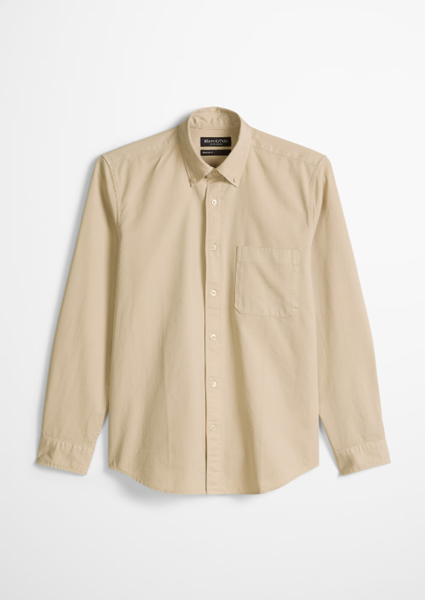Picture of Button-down shirt regular with recycled cotton
