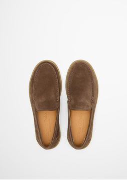 Снимка на Мъжки кожени мокасини