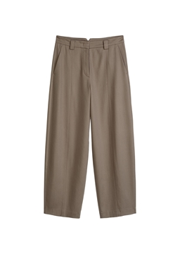 Picture of Barrel-style tapered suit trousers made from premium TENCEL™ Lyocell