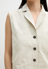 Picture of Vest relaxed made from an organic cotton/lyocell/linen blend
