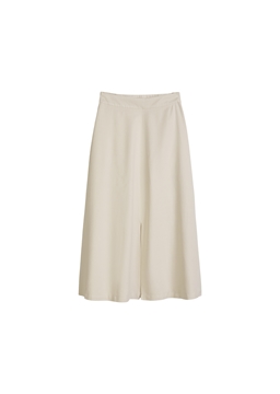 Picture of Calf-length skirt flared made from an organic cotton/lyocell/linen blend