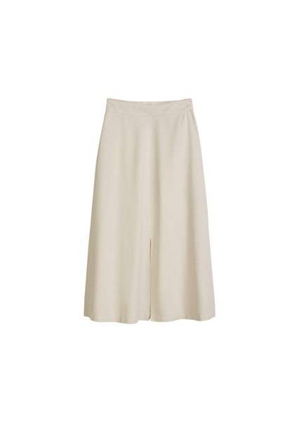 Picture of Calf-length skirt flared made from an organic cotton/lyocell/linen blend