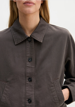 Picture of Indoor jacket A-Shape made from an organic cotton/lyocell/linen blend