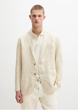 Picture of Jacket shaped made from pure linen