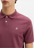 Picture of Piqué regular polo shirt made from pure organic cotton