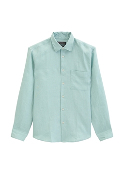 Picture of Kent collar shirt regular made from pure linen