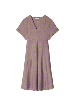 Снимка на Миди рокля от вискоза