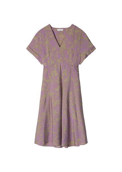 Снимка на Миди рокля от вискоза