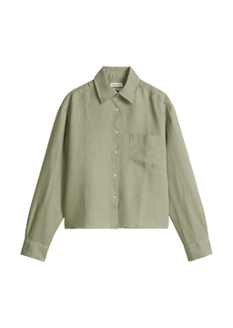 Picture of Linen blouse regular with natural cooling function