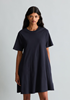Picture of DfC Flared jersey dress made from soft organic cotton