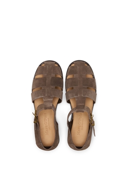 Picture of Fisherman sandals model Fiona made from soft suede