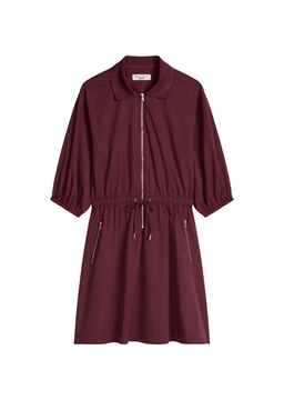 Picture of Woven Dresses, Zipped Polo Dres 5000008225